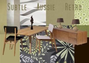 board-screen Aussie Retro Interior Design