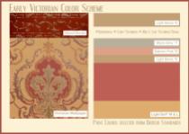 board-screen Early Victorian Color Scheme
