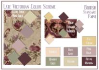 board-screen Late Victorian Color Scheme